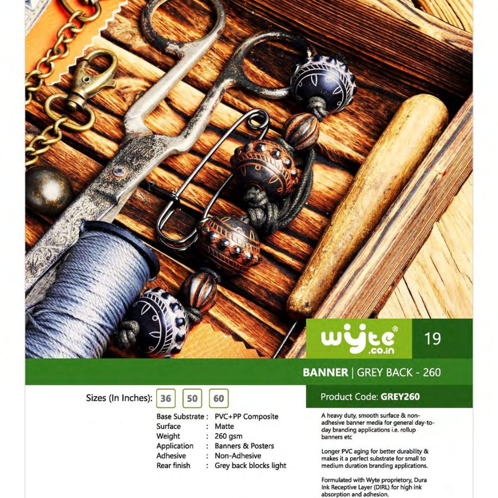 Banner Clear Film Na-100wr 36 Inch Wyte Brand
